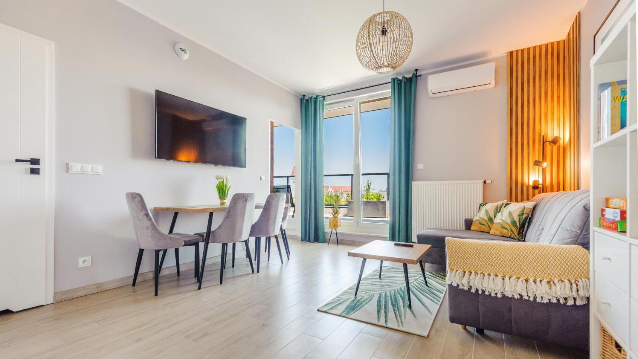 Apartamenty Delux Sun & Snow Nowe Hallerowo Z Przestronnym Tarasem - Blisko Centrum Władysławowo Eksteriør billede